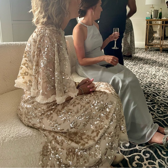 Needle and thread sequin ribbon dress - Picture 4 of 7